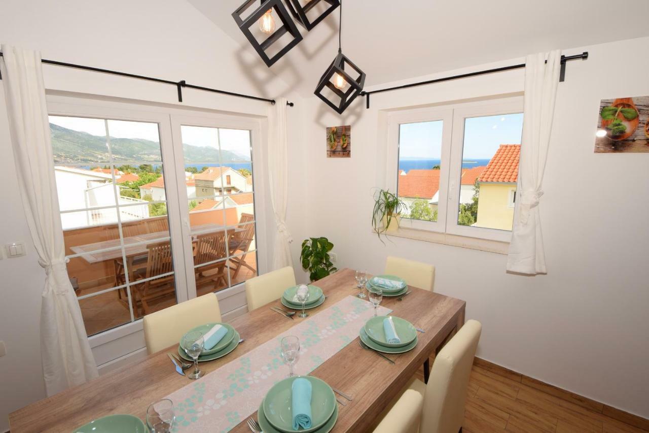 Luxury Penthouse With Jacuzzi In Orebić Exterior foto